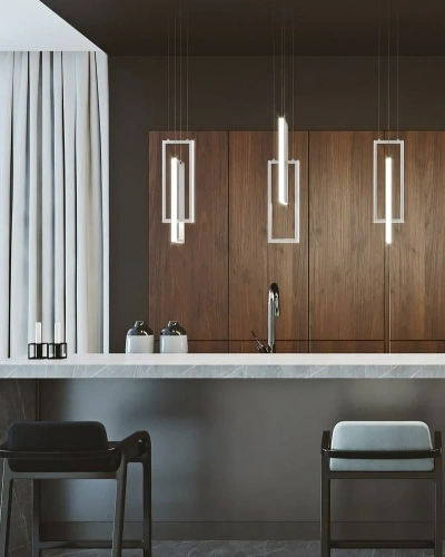 Серебряный светодиодный подвес “Ульрих” Серебряный светодиодный подвес “Ульрих”