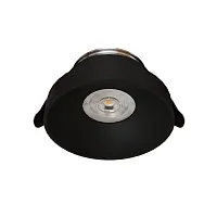 Точечный встраиваемый светильник Arte Lamp PELL A9602PL-1BK
