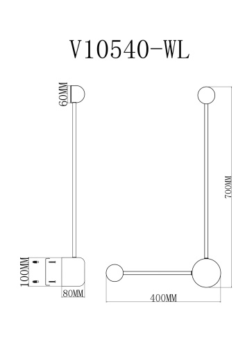 Светильник настенный светодиодный Moderli V10540-WL Provo фото 2