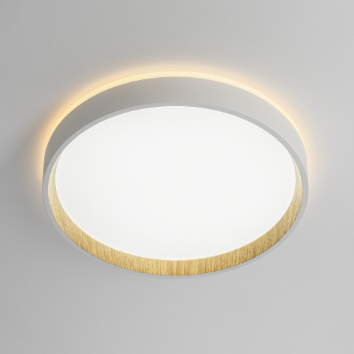 Citilux ETALON CL750240 LED Светильник с подсветкой Белый+Бук фото 2 Citilux ETALON CL750240 LED Светильник с подсветкой Белый+Бук фото 2