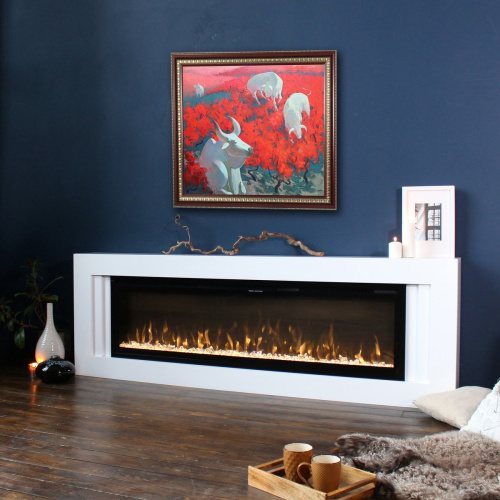Электрокамин RealFlame Stockholm 60 WT белый с очагом Saphir 60 фото 7 Электрокамин RealFlame Stockholm 60 WT белый с очагом Saphir 60 фото 7