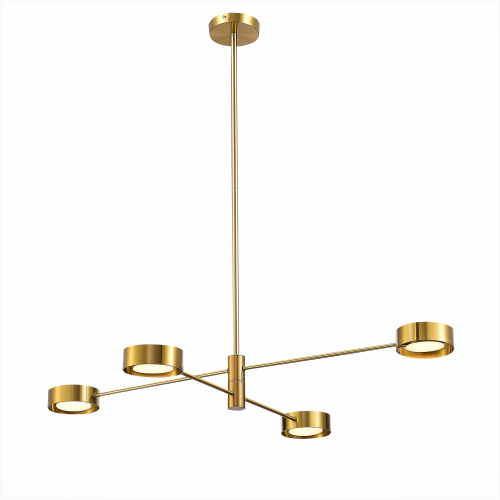 SL6504.302.04 Светильник потолочный ST-Luce Латунь/Латунь LED 4*5W 3000K VICO фото 4