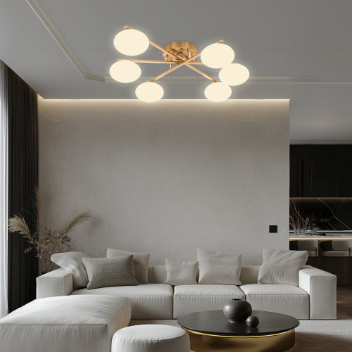 Citilux ATMAN SMART CL226A163 LED RGB Умная люстра Бронза фото 16