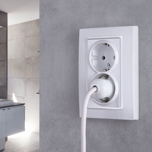 Розетка двойная с заземлением (белая) W1172001 фото 5 Розетка двойная с заземлением (белая) W1172001 фото 5