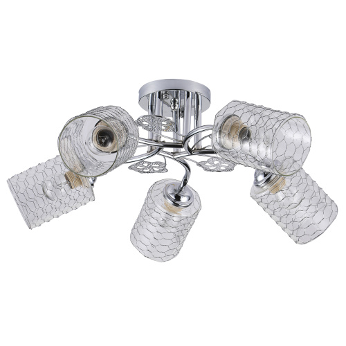 Потолочный светильник Escada 1113/5PL E27*40W Chrome фото 5 Потолочный светильник Escada 1113/5PL E27*40W Chrome фото 5