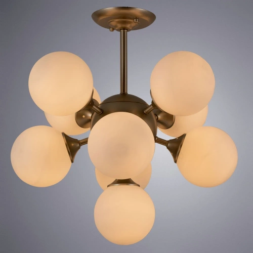 Потолочная люстра Arte Lamp FOBOS A2704PL-9SG фото 2 Потолочная люстра Arte Lamp FOBOS A2704PL-9SG фото 2