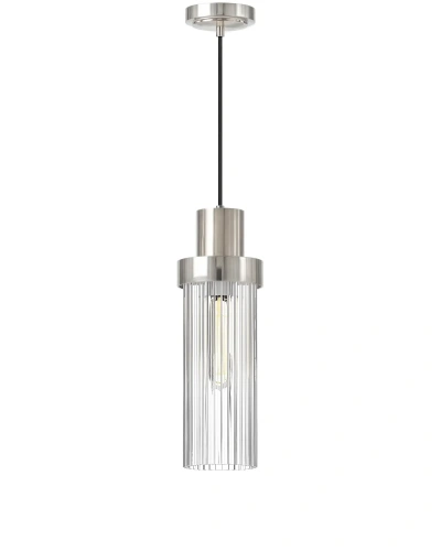 Серебряный подвесной светильник "Сонома"