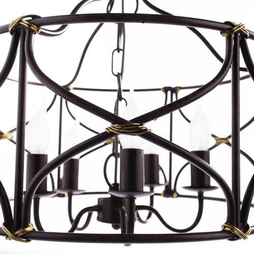 Подвесная люстра Arte Lamp BELLATOR A8959SP-5BR фото 3 Подвесная люстра Arte Lamp BELLATOR A8959SP-5BR фото 3