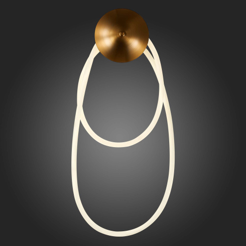 SL6102.301.30 Светильник настенный ST-Luce Латунь/Белый LED 1*30W 4000K SAGRATO фото 6