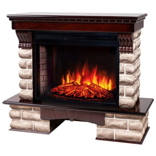 Электрокамин RealFlame Kansas 33/33W AO античный дуб с очагом Firespace 33 S IR фото 2 Электрокамин RealFlame Kansas 33/33W AO античный дуб с очагом Firespace 33 S IR фото 2