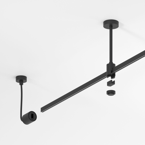 Esthetic Magnetic Подвесной комплект для подключения трековой системы освещения к питанию (боковой) 85139/00 фото 6