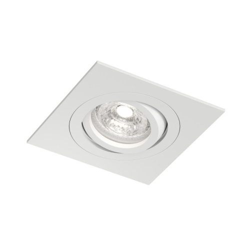 Встраиваемый влагозащищённый светильник HYDRO, IP44, до 15 Вт LED, GU10, алюминий, белый фото 6