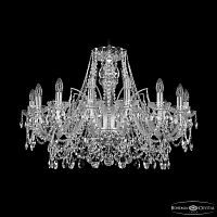 Люстра хрустальная 1411/16/300 Ni Bohemia Ivele Crystal (Богемия Ивеле Кристалл)