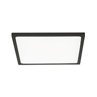 Citilux Омега CLD50K222 LED Встраиваемый светильник с диммером Чёрный