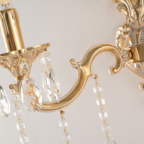 Бра с хрустальными подвесками AL7801B14/2/175 A GW Bohemia Ivele Crystal (Богемия Ивеле Кристалл) фото 6