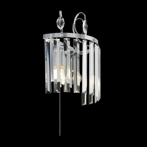 Citilux Инга CL335321 Бра хрустальное с выключателем Хром фото 6 Citilux Инга CL335321 Бра хрустальное с выключателем Хром фото 6