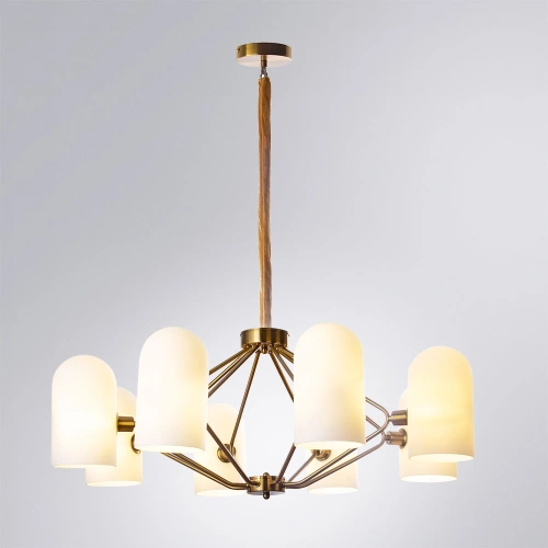 Подвесная люстра Arte Lamp CASSEL A5454LM-8PB фото 2