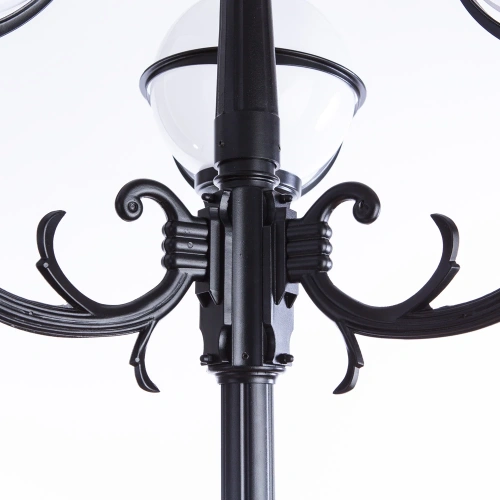 Парковый светильник Arte Lamp MONACO A1497PA-4BK фото 3 Парковый светильник Arte Lamp MONACO A1497PA-4BK фото 3