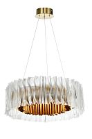 Люстра подвесная золото LED 50Вт D58см Zortes DULANA ZRS.1211.50