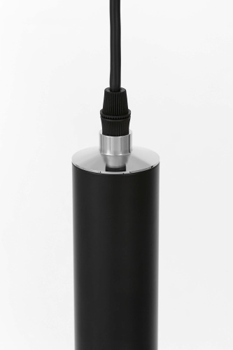 Подвесной светильник Lumina Deco Folino LDP 7012-1B BK+CHR фото 3