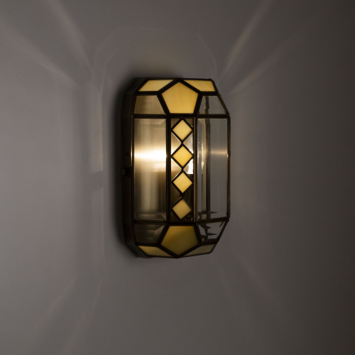 Citilux Фасет CL441311 Бра витражное Бронза фото 8 Citilux Фасет CL441311 Бра витражное Бронза фото 8
