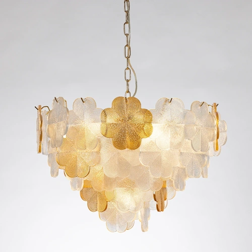 Подвесная люстра ARTE LAMP MALLIKA A4077LM-10GO фото 2