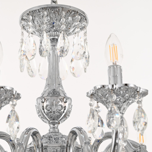 Люстра с хрустальными подвесками AL78101/12/300 A Ni Bohemia Ivele Crystal (Богемия Ивеле Кристалл) фото 8 Люстра с хрустальными подвесками AL78101/12/300 A Ni Bohemia Ivele Crystal (Богемия Ивеле Кристалл) фото 8