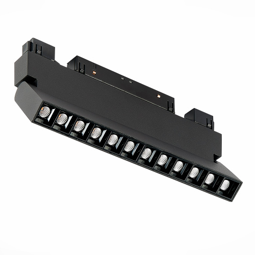ST364.436.12 Магнитный трековый светильник Черный LED 1*12W 3000K 1 009Lm Ra>90 36° IP20 L219xW22xH1 SKYLINE 48 фото 6