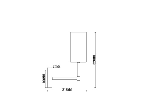 Настенный светильник (бра) Freya FR5184WL-01CH фото 2
