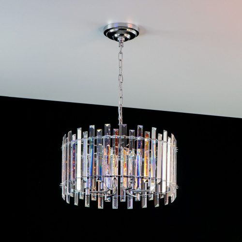 Citilux Ингвар CL334161 Люстра подвесная хрустальная Хром фото 10 Citilux Ингвар CL334161 Люстра подвесная хрустальная Хром фото 10