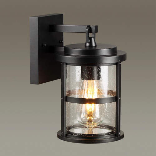 4964/1W NATURE ODL22 715 черный/стекло Ландшафтный настен.светильник E27 1*60W IP44 MAGUS фото 4 4964/1W NATURE ODL22 715 черный/стекло Ландшафтный настен.светильник E27 1*60W IP44 MAGUS фото 4