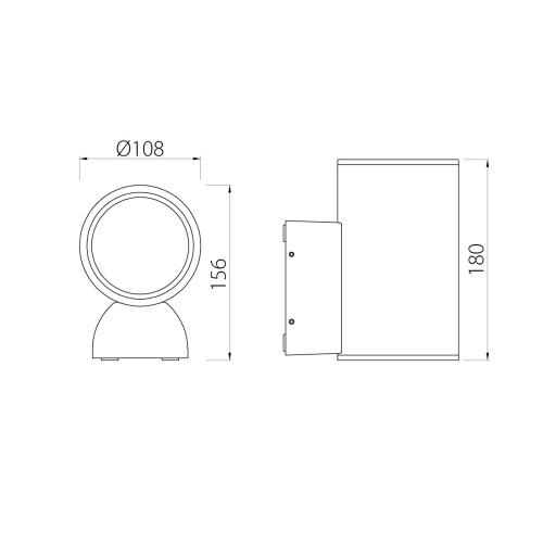 Настенный фонарь Natural Concepts, Арт. NC-803073-DG фото 2