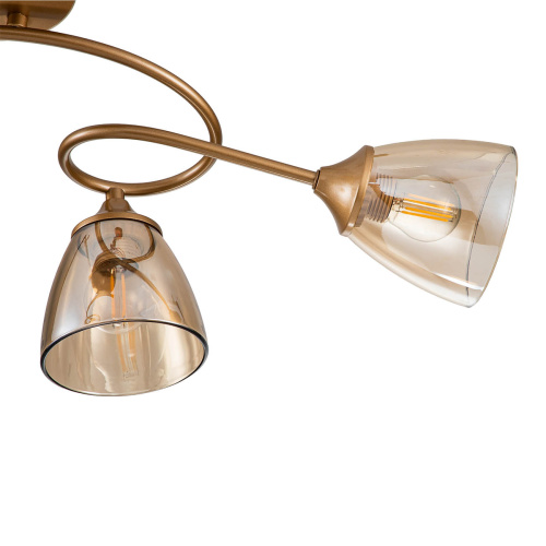 Потолочный светильник Escada 1112/4P Е27*60W Champagne Gold фото 3 Потолочный светильник Escada 1112/4P Е27*60W Champagne Gold фото 3