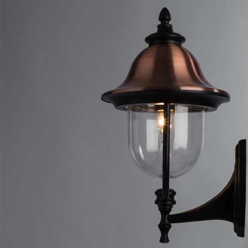 Уличный настенный светильник Arte Lamp BARCELONA A1481AL-1BK фото 2 Уличный настенный светильник Arte Lamp BARCELONA A1481AL-1BK фото 2