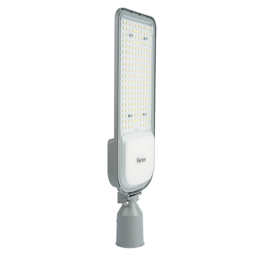 Светодиодный уличный консольный светильник Feron SP3050 150W 5000K 230V, серый фото 7