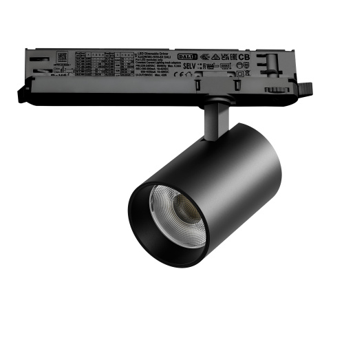 A5337DALI Светильник ALTA BASE для трековой системы Quattro с управлением DALI LED 30W 3525LM 24G ЧЕРНЫЙ 3000K с адаптером (215337 + 594067) A5337DALI Светильник ALTA BASE для трековой системы Quattro с управлением DALI LED 30W 3525LM 24G ЧЕРНЫЙ 3000K с адаптером (215337 + 594067)