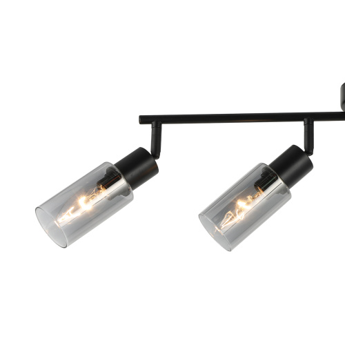 Настенно-потолочный свет Escada 10172/4 E14*40W Black/Chrome фото 2