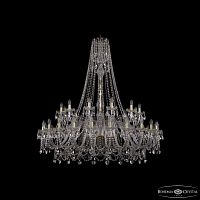 Люстра хрустальная 1411/24+12/530/h-154 G Bohemia Ivele Crystal (Богемия Ивеле Кристалл)