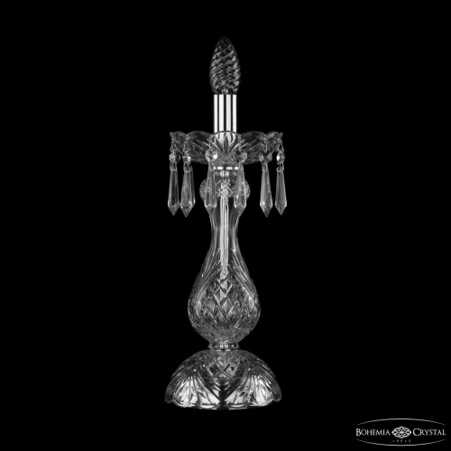 Настольная лампа с хрустальными подвесками 1403L/1-35 Ni Bohemia Ivele Crystal (Богемия Ивеле Кристалл) Настольная лампа с хрустальными подвесками 1403L/1-35 Ni Bohemia Ivele Crystal (Богемия Ивеле Кристалл)