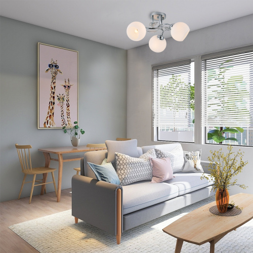Потолочный светильник Escada 1119/3PL E27*40W Chrome фото 4 Потолочный светильник Escada 1119/3PL E27*40W Chrome фото 4
