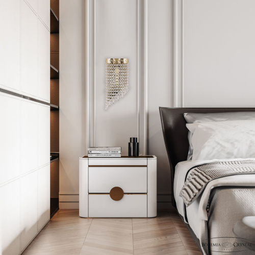 Бра 83401BL/15IV-33 G Drops Bohemia Ivele Crystal (Богемия Ивеле Кристалл) фото 2