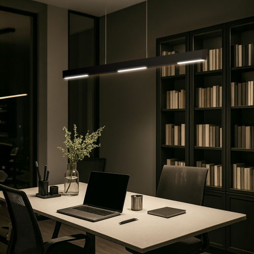 Citilux EDGE CL720021N LED Подвесной светильник Чёрный фото 10 Citilux EDGE CL720021N LED Подвесной светильник Чёрный фото 10