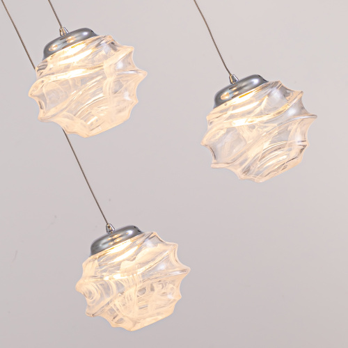 Подвесной светильник MD25030003-5A chrome/clear фото 3 Подвесной светильник MD25030003-5A chrome/clear фото 3