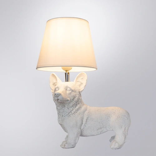 Декоративная настольная лампа Arte Lamp SCHEDAR A4008LT-1WH фото 2 Декоративная настольная лампа Arte Lamp SCHEDAR A4008LT-1WH фото 2
