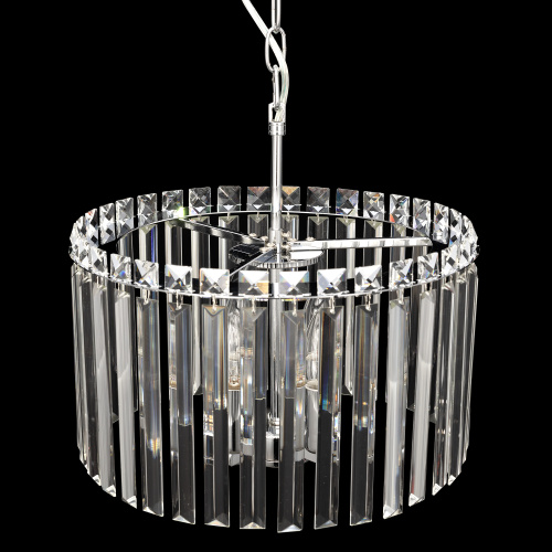Citilux Джейн CL306141 Хрустальная подвесная люстра Хром фото 8
