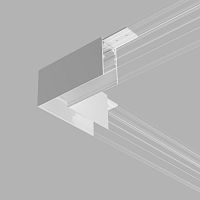 Коннектор угловой для накладного шинопровода белый Slim Magnetic 85090/11