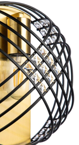 Настенный светильник Indigo Fresco 10001/1W Black V000105 фото 3