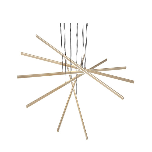 SL394.223.06 Светильник подвесной ST-Luce Матовое золото/Белый LED 6*16,6W 4000K BASONI фото 10