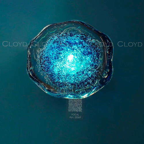 Бра Cloyd VOCAL-A W1 / латунь - синее стекло (арт.20369) фото 5 Бра Cloyd VOCAL-A W1 / латунь - синее стекло (арт.20369) фото 5