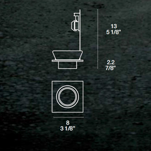 Встраиваемый светильник SD 804 Aluminium фото 3